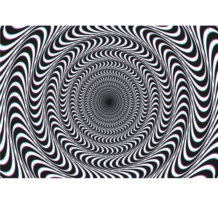 Mural diente de león visión hipnótica - TenVinilo