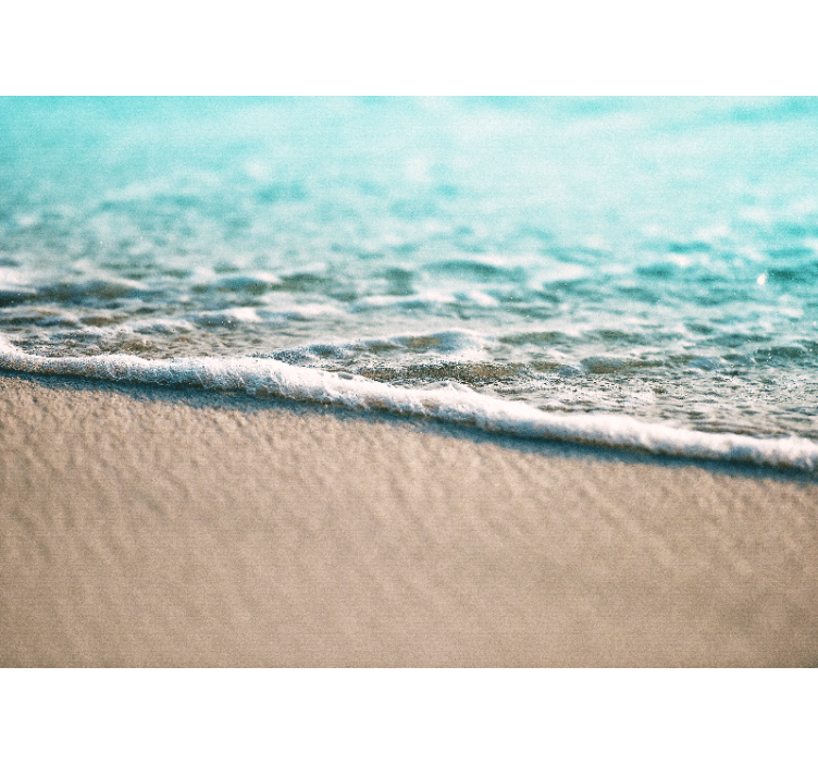 Papel mural mar olas de agua suaves - TenVinilo