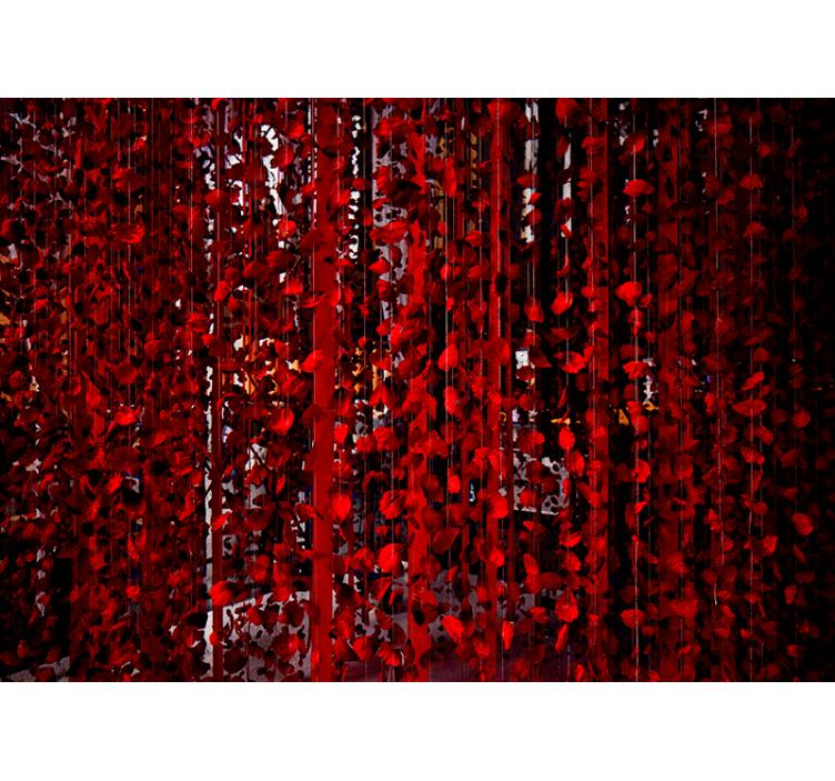 Fotomural flores Flores colgando - TenVinilo