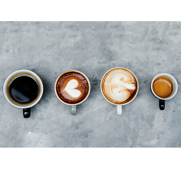 Papel mural música colección arte del café - TenVinilo