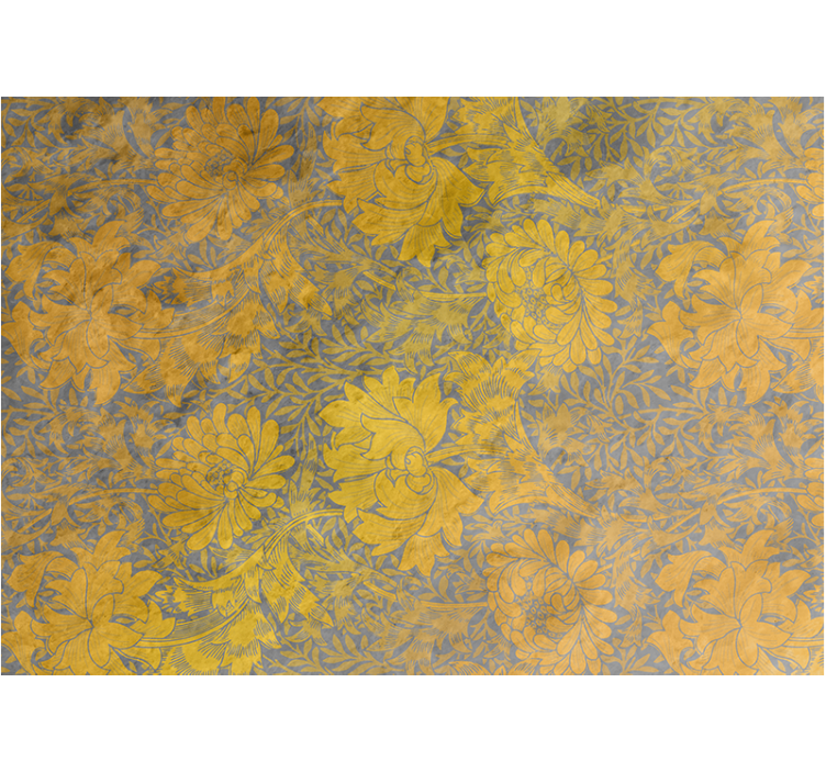 Papel mural flores arreglo de motivos florales - TenVinilo