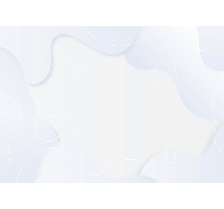 Mural abstracto olas suaves y fluidas - TenVinilo