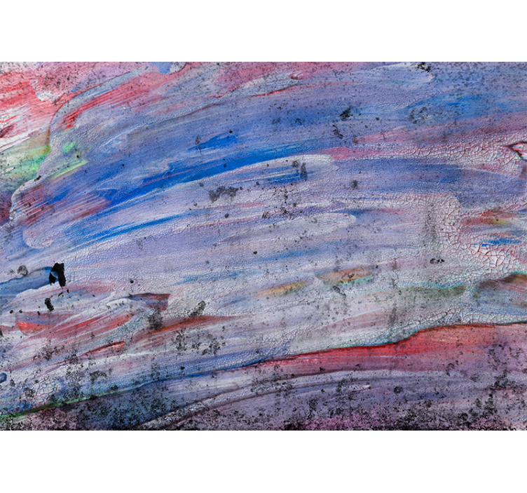 Mural abstracto remolinos de colores dinámicos - TenVinilo