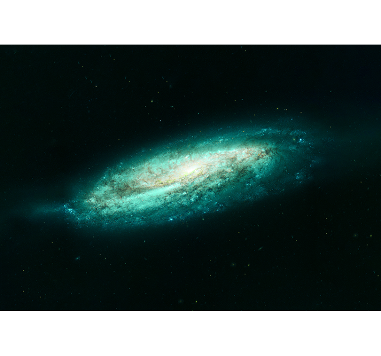 Papel mural espacio formación espiral galáctica - TenVinilo