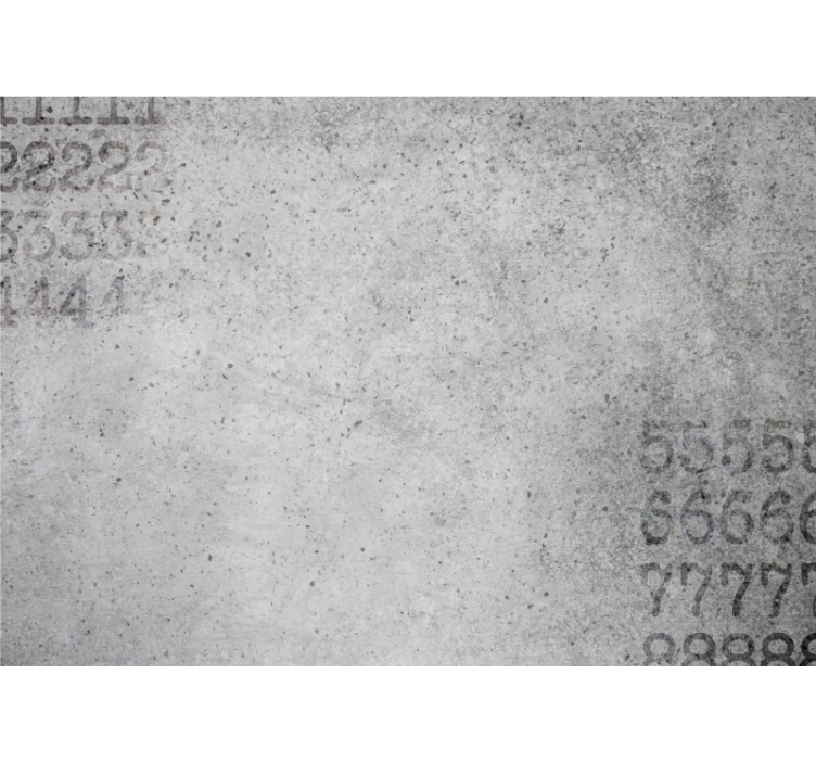 Papel mural piedra fondo con dibujos de hormigón - TenVinilo