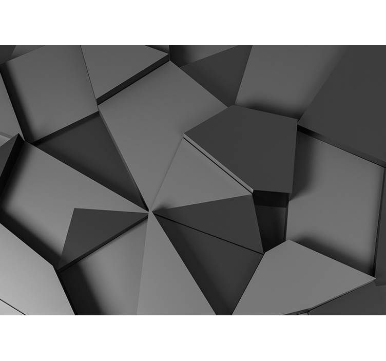 Papel mural textura superficie de patrón geométrico - TenVinilo