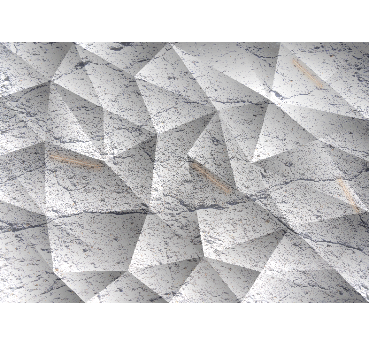 Papel mural textura estilo piedra geométrica - TenVinilo