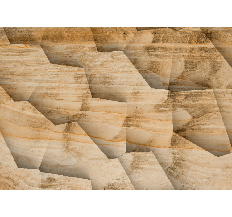 Papel mural texturas patrones de piedra geométricos - TenVinilo