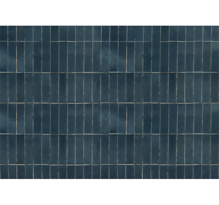 Fotomural baño azulejos grises - TenVinilo