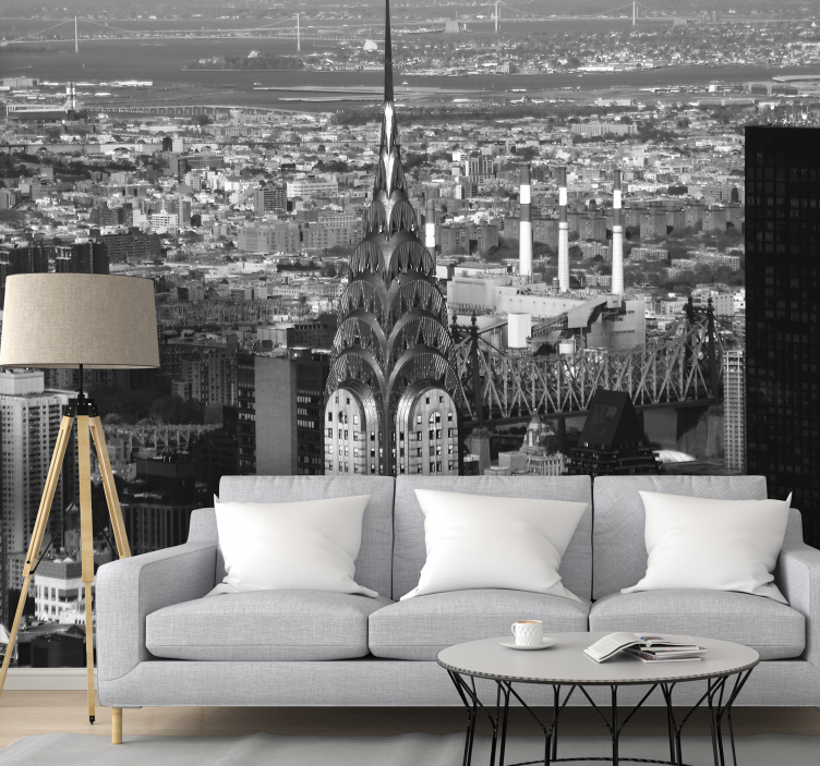 Fotomural pared panorámica Nueva York - TenVinilo