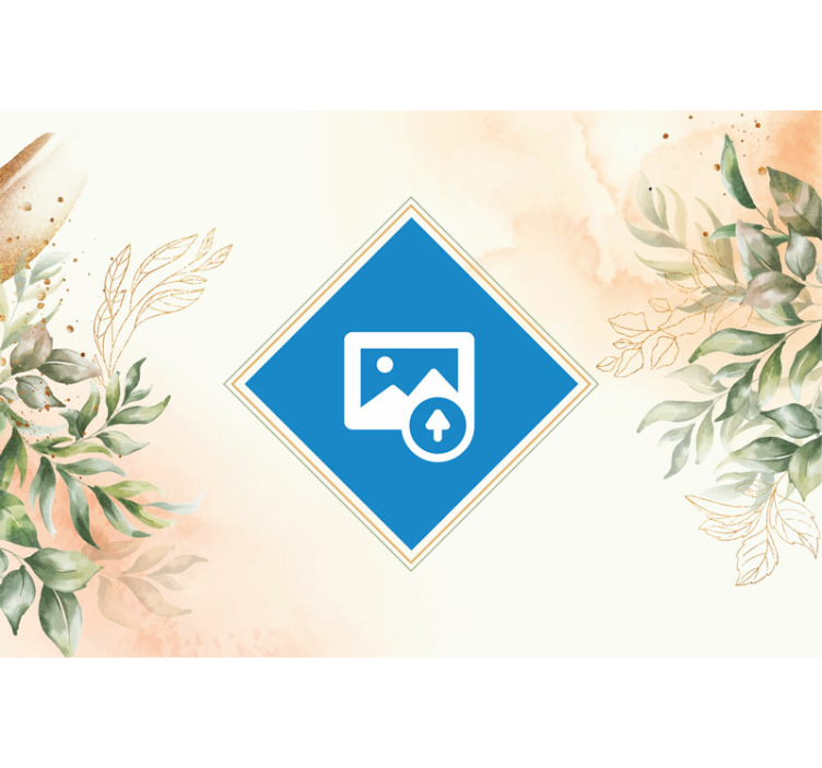 Papel mural gente mujer con sombrero de girasoles - TenVinilo