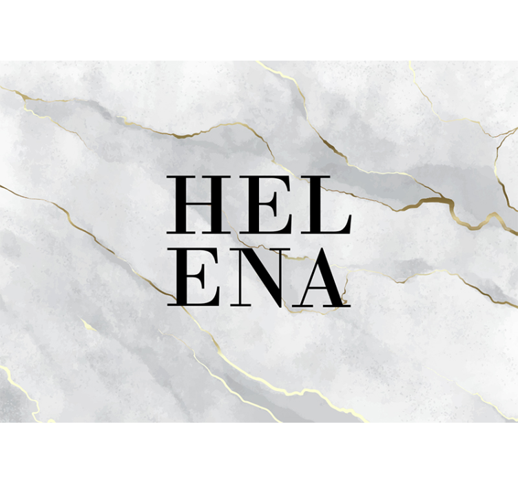 Papel mural frases acento de texto personalizado - TenVinilo