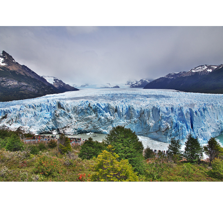 Fotomural Paisaje natural del hielo patagonia - TenVinilo