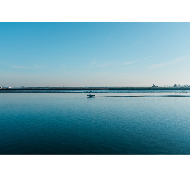 Papel mural paisajes escena de agua tranquila - TenVinilo