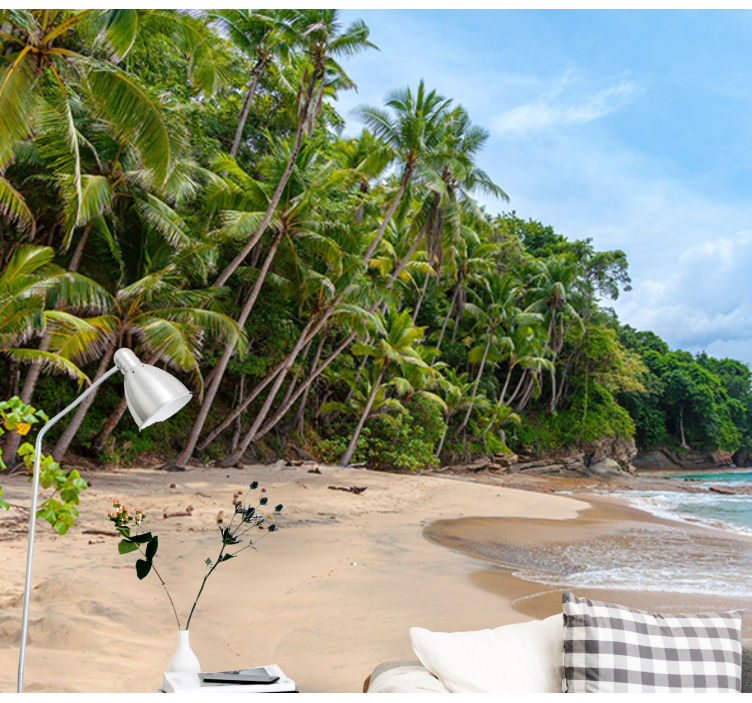 Fotomural naturaleza Paraíso de playa - TenVinilo