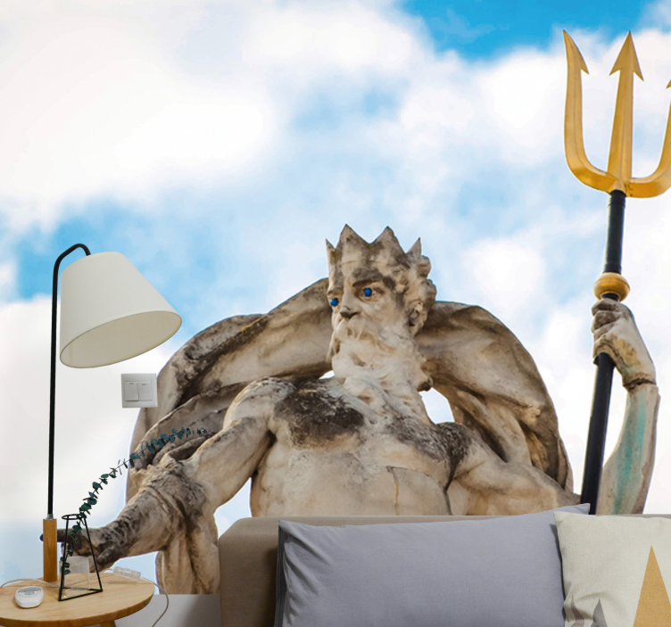 Mural de arte gobernante del océano mítico - TenVinilo