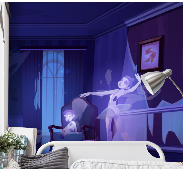 Papel mural música danza de hadas del ballet - TenVinilo