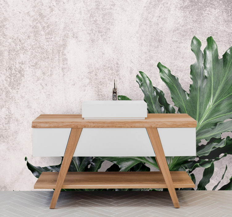 Papel mural naturaleza verde frondoso exuberante - TenVinilo