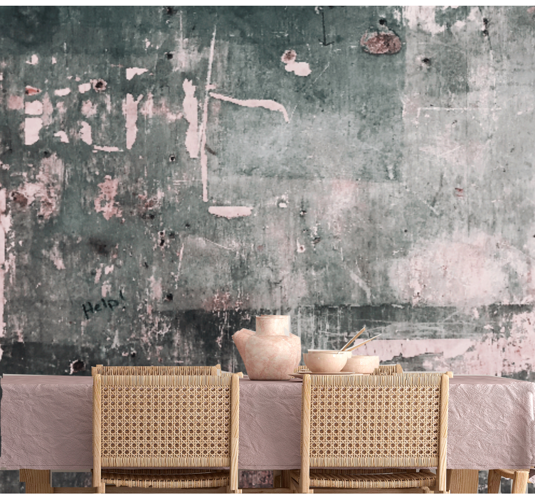 Papel mural textura arte de superficie desgastada - TenVinilo