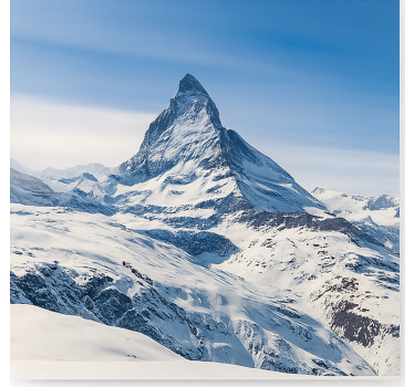Papel mural montaña matterhorn, suiza - TenVinilo