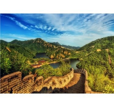 Fotomurales de ciudades La gran muralla china - TenVinilo