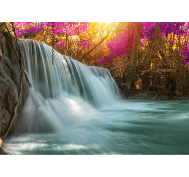 Fotomural cascada gran arroyo de la cascada - TenVinilo