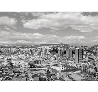 Fotomurales de ciudades Quito panorámica - TenVinilo