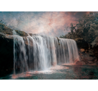 Fotomural de naturaleza Agua roja en colombia - TenVinilo