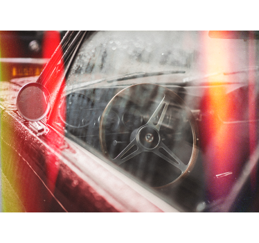 Fotomural coche Volante vintage - TenVinilo