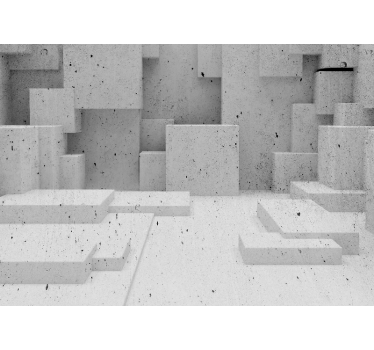 Foto mural 3d Formas concretas - TenVinilo
