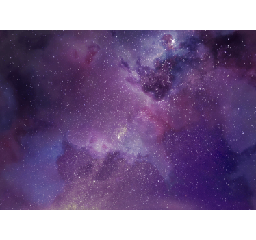 Fotomural para dormitorio matrimonio Fondo de polvo de estrellas  - TenVinilo