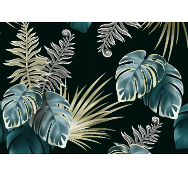 Fotomural de naturaleza Hojas de palmera elegantes originales - TenVinilo