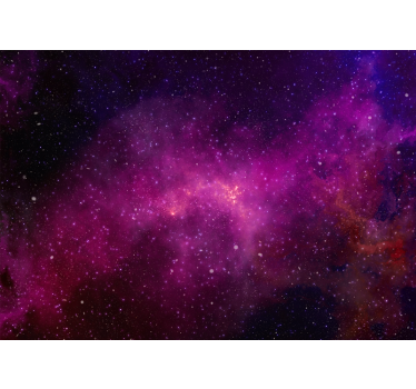 Fotomural galaxia lugar morado con estrellas - TenVinilo