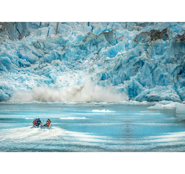 Mural de pared mar de hielo de Alaska - TenVinilo