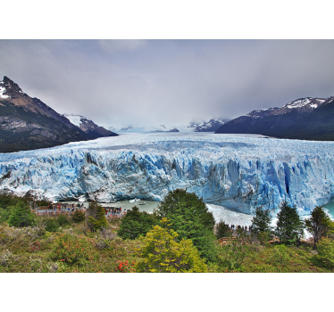 Fotomural de Paisaje natural del hielo de la patagonia - TenVinilo