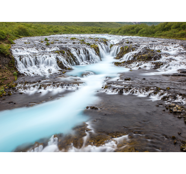 Fotomural cascada flujo de agua sereno - TenVinilo