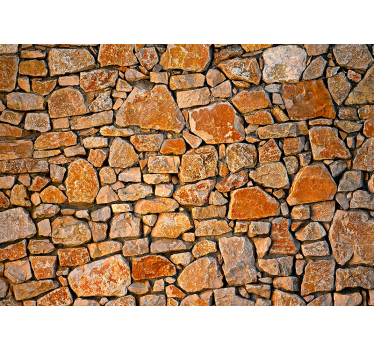 Fotomural imitación piedra Patrón de piedra mural de pared - TenVinilo