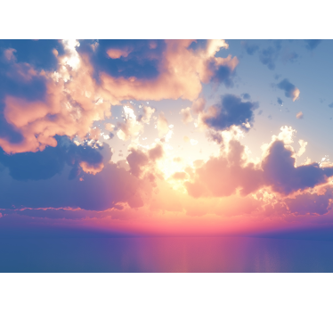 Fotomural de cielo Hermosas nubes - TenVinilo