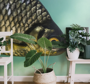 Fotomural animal carpa gigante - TenVinilo