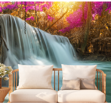 Fotomural cascada gran arroyo de la cascada - TenVinilo