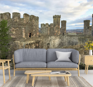 Fotomurales de ciudades Conwy Castle - TenVinilo