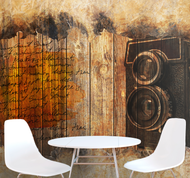 Mural moderno Barra de cambios industrial - TenVinilo