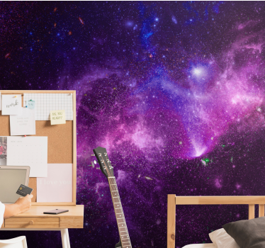 Papel mural espacio galaxia celestial - TenVinilo