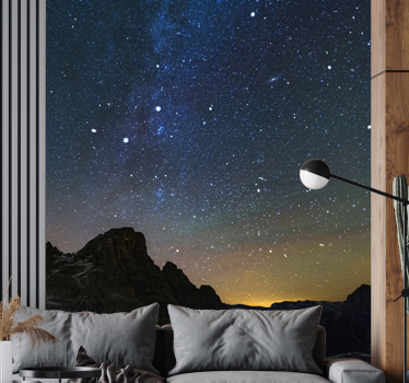 Papel mural espacio maravillas del cielo nocturno - TenVinilo