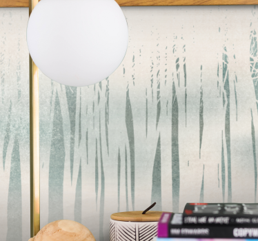Papel mural naturaleza bosque de bambú elegante - TenVinilo