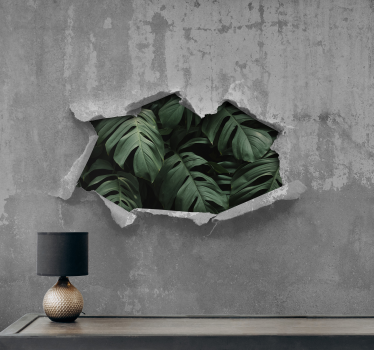 Papel mural naturaleza escape de hojas tropicales - TenVinilo