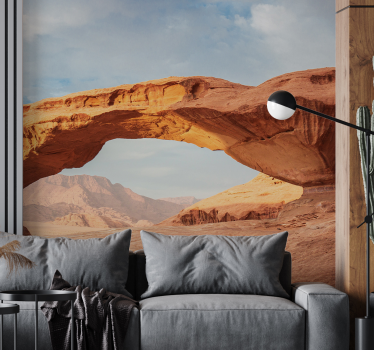 Papel mural paisajes arco del desierto - TenVinilo