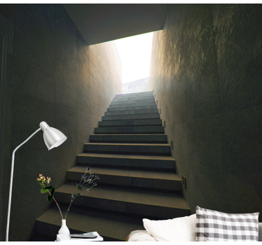 Papel mural paisajes escalera a la luz - TenVinilo