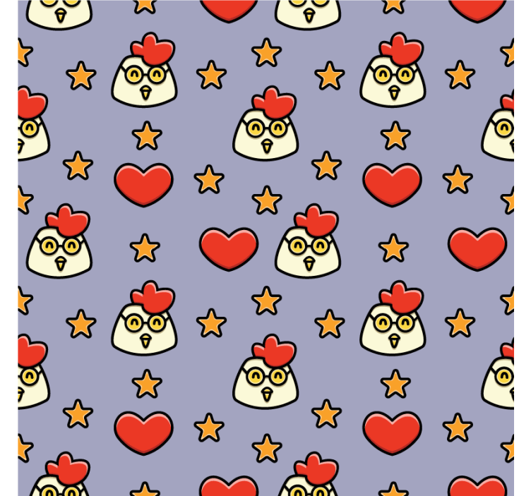 Posavasos frikis cabezas de pollo juguetonas - TenVinilo