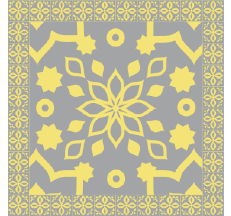 Posavasos componente botánico intrincado - TenVinilo